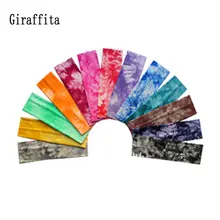 Giraffita широкий выбор Йога ленты для волос оголовье Для женщин Йога работает против скольжения резинки для волос Sweatband Цвет случайный
