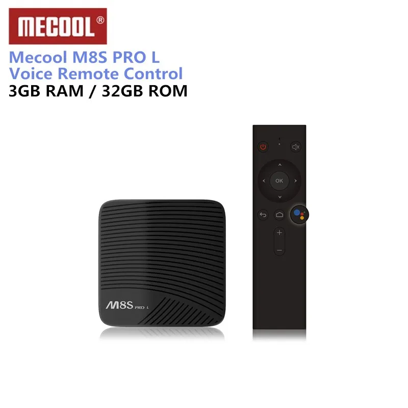 Mecool M8S PRO L 4K TV Box Amlogic S912 Cortex - A53 CPU Android 7.1 TV Box 3G 16G Bluetooth 4.1 + HS 4K / 3D H.265 Smart TV Box Mecool M8S PRO L 4K TV Box Amlogic S912 Cortex - A53 CPU Android 7.1 TV Box 3G 16G Bluetooth 4.1 + HS 4K / 3D H.265 Smart TV Box