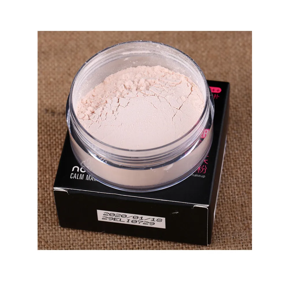 4 Color Matte Loose Powder Oil Control Soft Light Silk Face Concealer Skin Finish Powder Translucent Foundation Makeup Tool L58