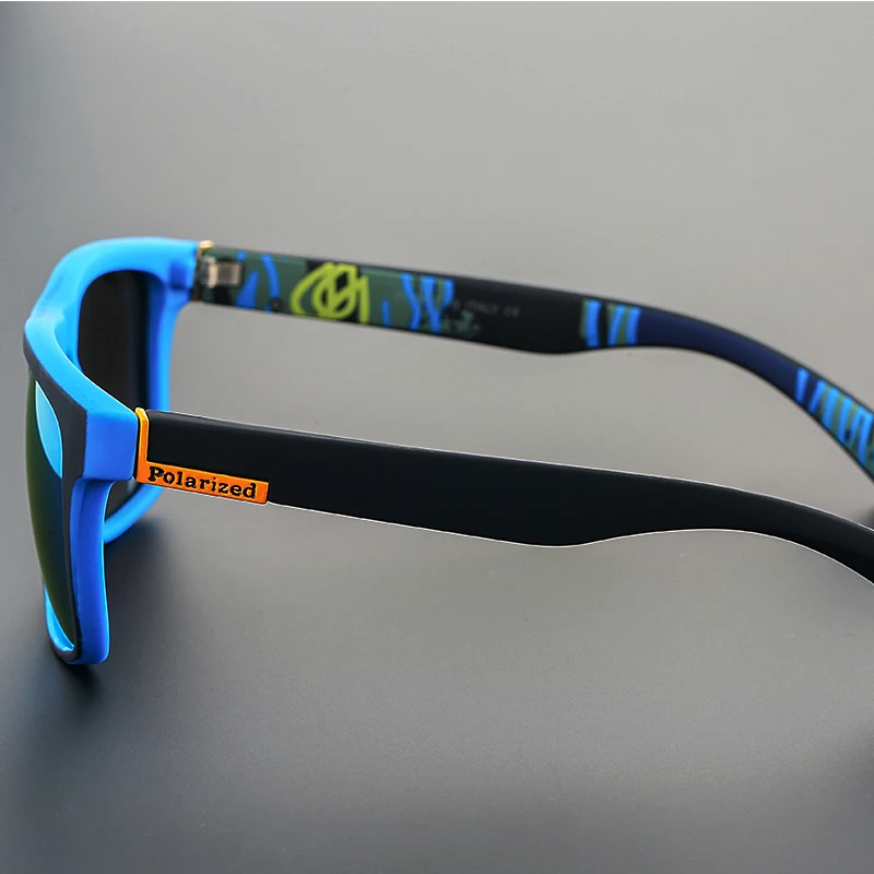 Glitztxunk поляризационные солнцезащитные очки, мужские ретро квадратные брендовые дизайнерские солнцезащитные очки для вождения, мужские солнцезащитные очки, черные очки Oculos