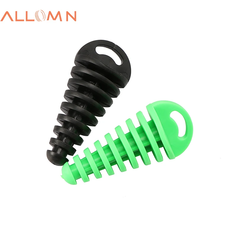 ALLOMN Silent Exhaust Pipe Silencer Wash Plug 15 38mm Exhaust Silencer