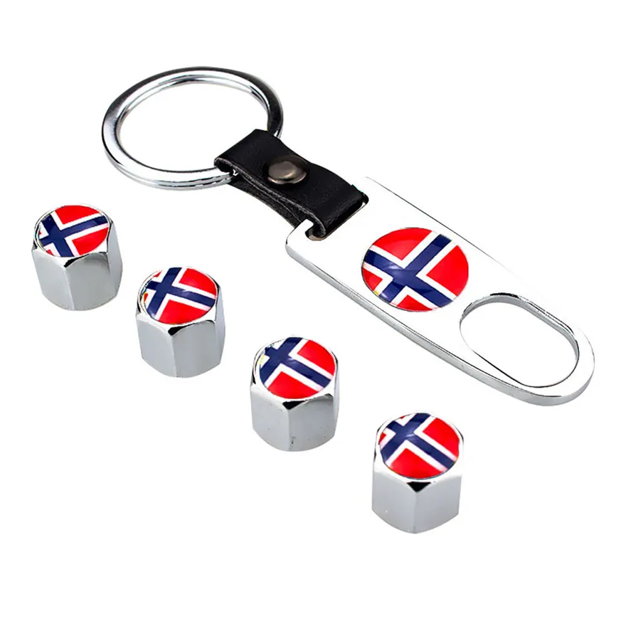 Абсолютно цинковый сплав Универсальный Norway шин стволовых воздушный пылезащитный чехол и ремень меховой брелок Прочный высококачественный практичный l5