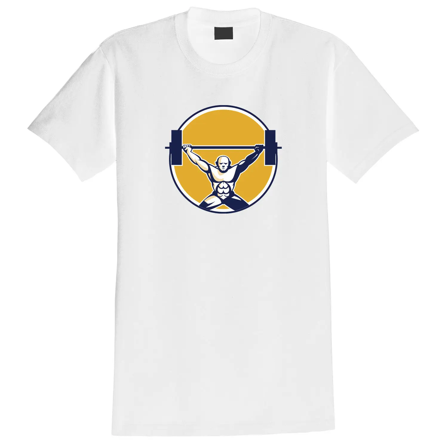رياضة الاثقال شعار تي شيرت مطبوع المتناثرة قمم الأزياء الكلاسيكية تي شيرتات فريدة النوع هدية شحن مجاني رياضة الاثقال شعار تي شيرت مطبوع المتناثرة قمم الأزياء الكلاسيكية تي شيرتات فريدة النوع هدية شحن مجاني