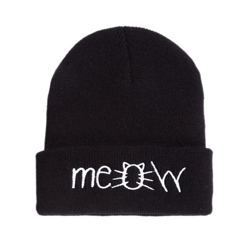 

Fashion Children's Knit Hat 2018 New Autumn Winter Boys Girls Hiphop Hat Kids Warm Soft Caps 2-8Y A