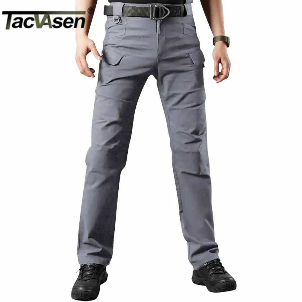 TACVASEN New IX7 Men Tactical Pants Mens Cargo Pants Multi