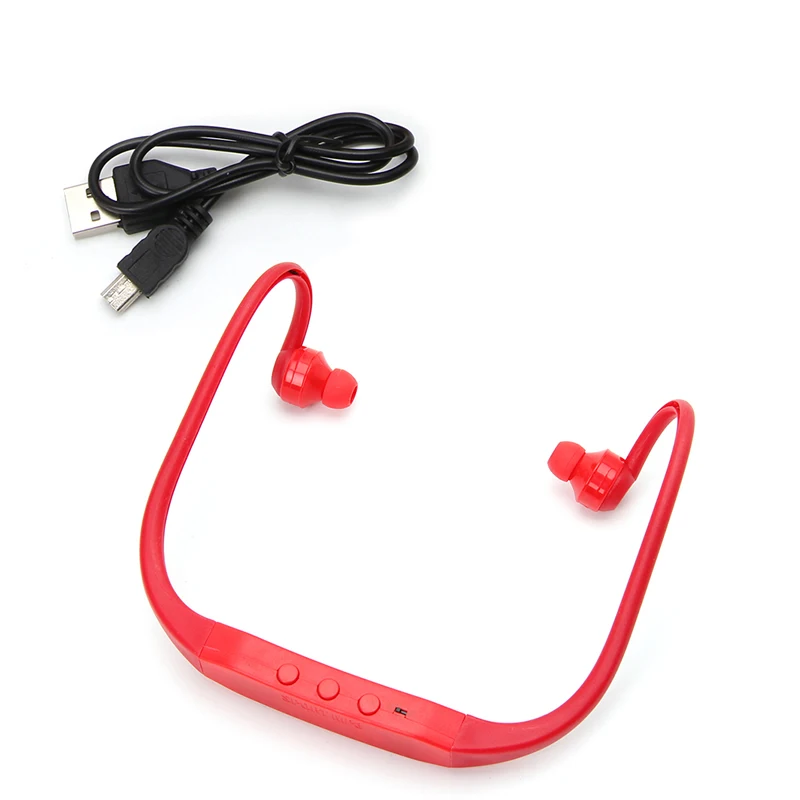 New Sports Running Ear Hook Headphone MP3 Player FM Headset Loop TF Card 32GB-L060 New hot