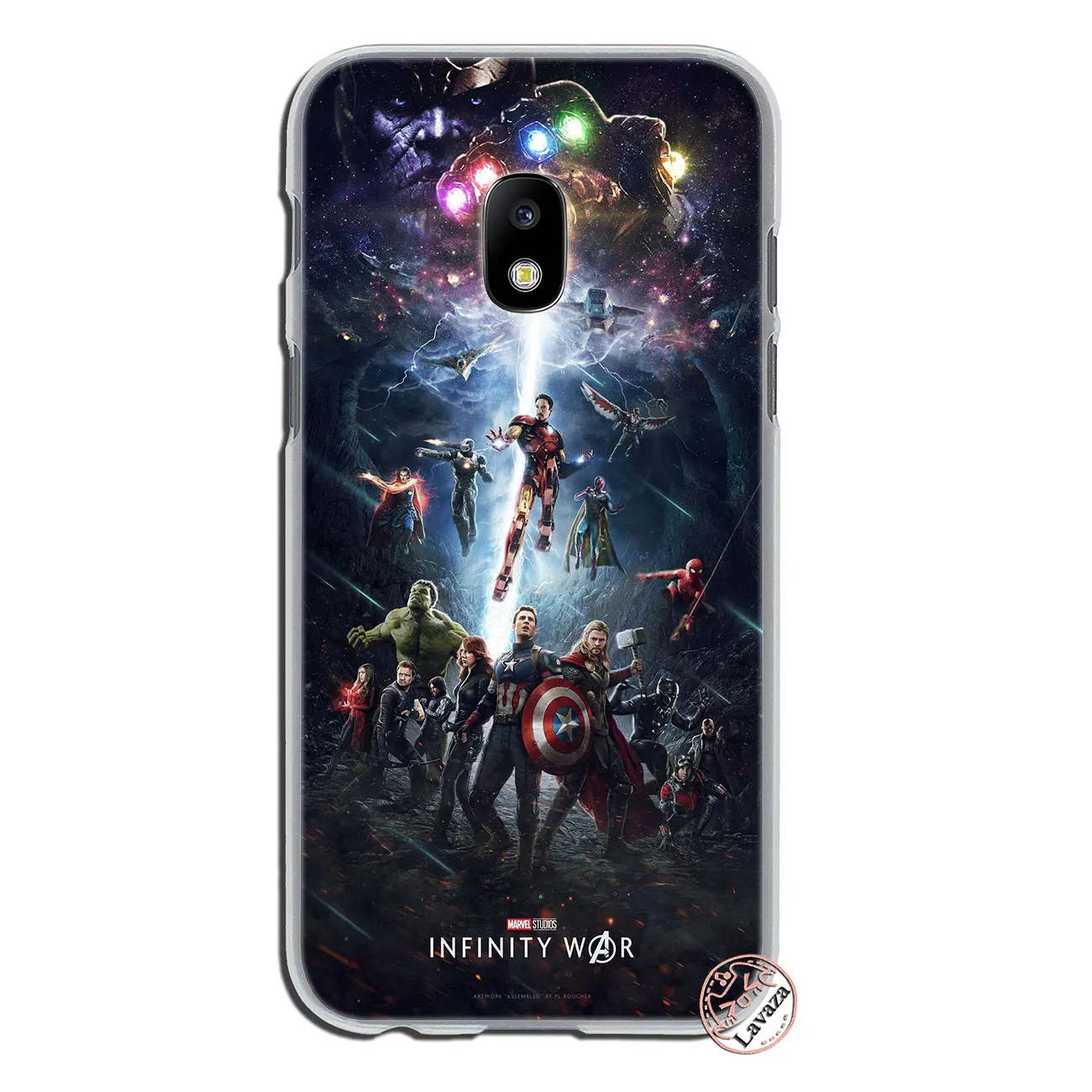 Чехол Lavaza с логотипом Marvel для samsung Galaxy J8 J7 Duo J6 J5 J4 Plus J2 J3 Prime EU US - Цвет: 3