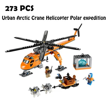 

Compatible with 60034 Models building 10439 273pcs Urban Arctic Crane Helicopter Polar expedition Building Blocks & hobbies