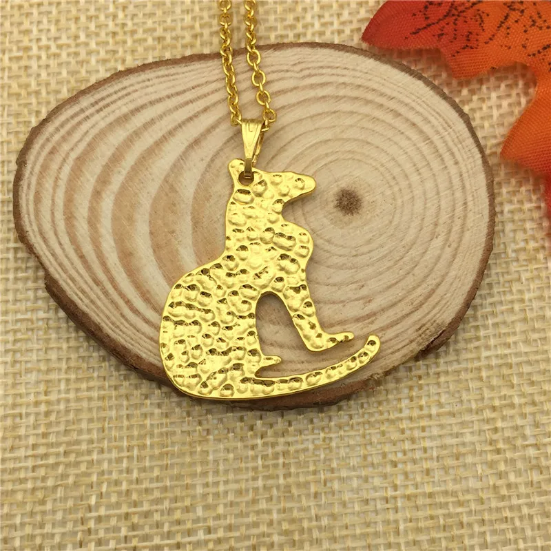 LPHZQH wholesale fashion cute kangaroo pendant necklace Australia