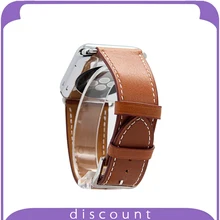 Fitbit Blaze Bands Camel Genuine Leather Bracelet Strap Replacement Band For Fitbit Blaze Smart Fitness Watch Genuine Leather