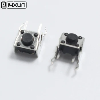 

15pcs 6*6*5mm 2pin Tactile Tact Mini Push Button Switch 6x6x5mm 2p Micro Switch Horizontal with Stand