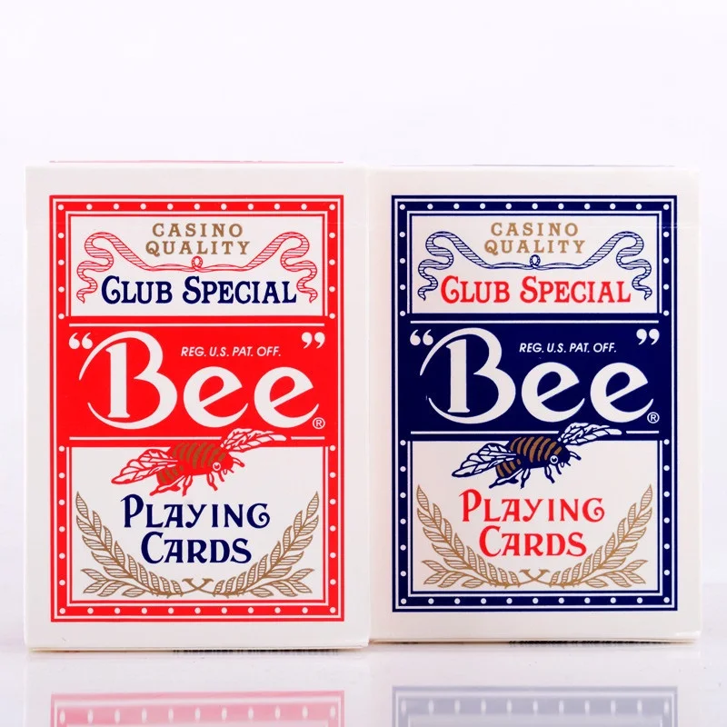 

1pcs USA Native Bee Deck Red or Blue Magic Playing Cards Poker Magic Deck Props Magia Magic Tricks for Professional Magician