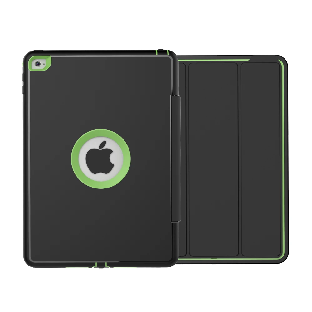XMB02 Auto Sleep And Wake Cover for iPad GRN (2)