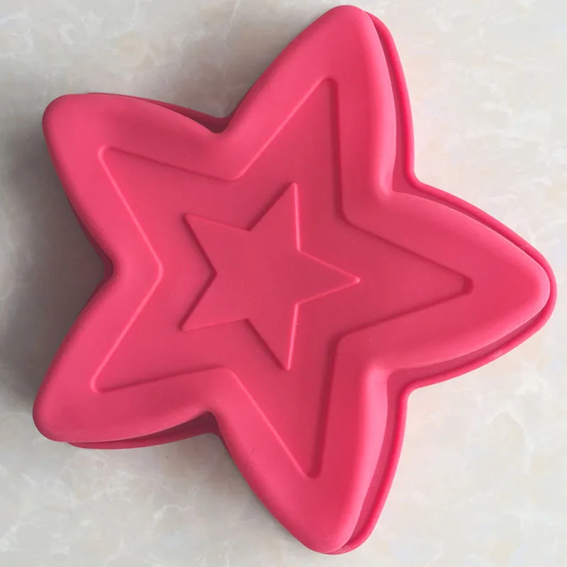 

Large single star silicone mold Cake Pan baking kitchen tool