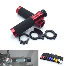 Универсальный 7/8 ''22 мм мотоциклетная противоскользящая ручка с ЧПУ для Honda GROM CBR250R CBR300R CB300F FA CBR500R CB500F X