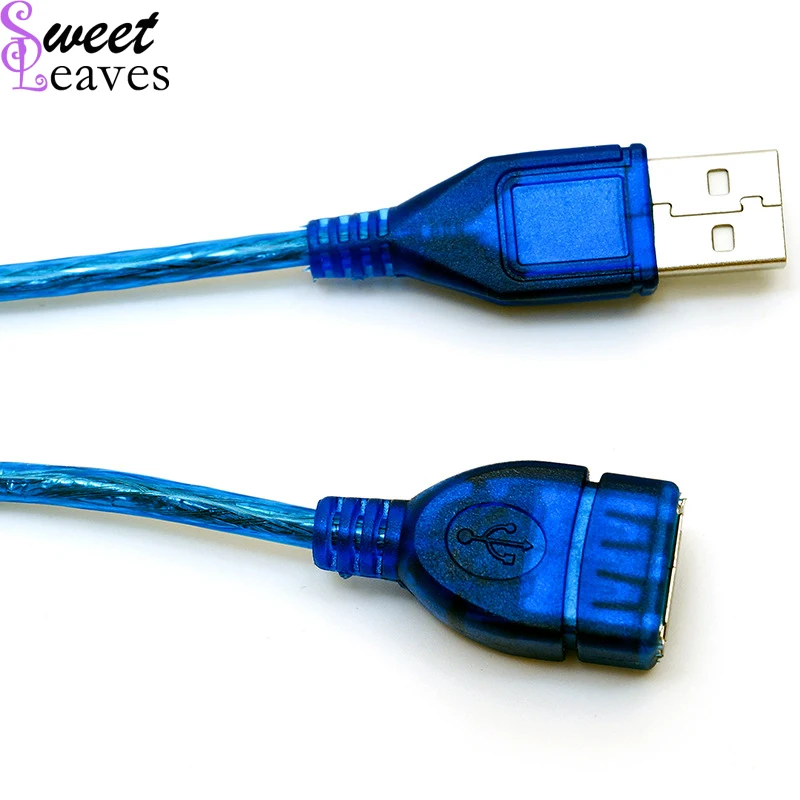 USB Extension Cable USB 2.0 Male To Female Adapter Fast Speed Cord For Camera Mouse Game