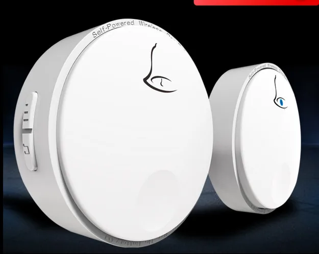 

BA Accessories Door bell self electric-generated, wireless, GWM01AN, long distance control, water proof