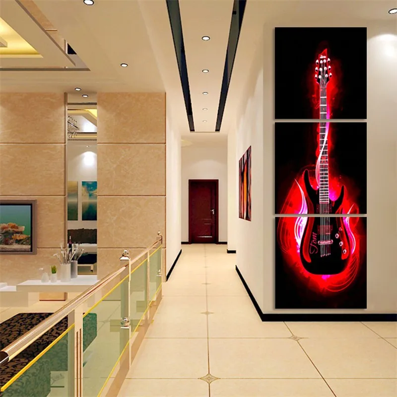 

5D Diamond Embroidery new guitar DIY square Diamond Painting cross stitch pattern broderie diamant painting Mosaic wall stickers