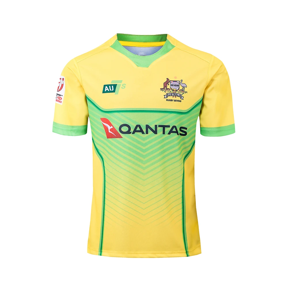 

Seven-man competition 2019 AUSTRALIA WALLABIES JERSEY rugby Jersey League shirt Australian wallabies shirts s-3xl