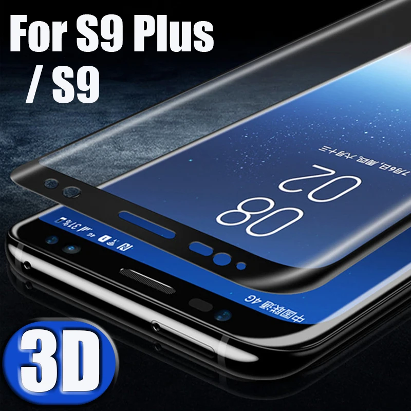 3D защитное стекло на galaxy s9 9 s plus для samsung s9plus закаленное экрана пленка galax samsong 9h|full