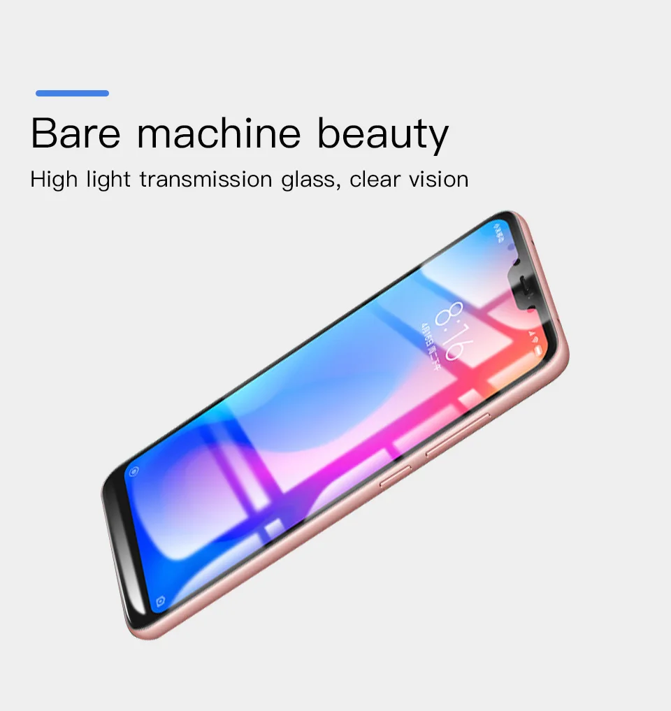 Pocophone f1 закаленное стекло xiaomi mi a2 lite redmi note 7 pro 4x a1 5 6 plus защита для экрана пленка с