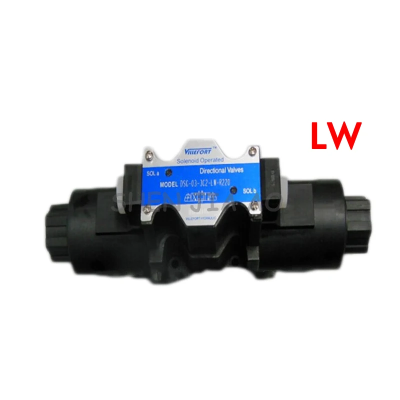 Hydraulic solenoid valve DSG-03-3c2-DL/LW oil research type hydraulic solenoid valve DC24-AC220V 1pc