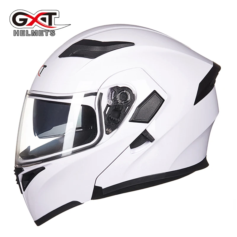 GXT мотоциклетный шлем с двойным козырьком, откидные шлемы для езды на мотоцикле, гоночный шлем, 4 сезона, шлем casco capacete Moto