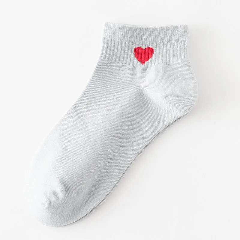 Милые простые женские носки в духе колледжа, теплые удобные хлопковые милые короткие носки-лодочки, тонкие невидимые женские носки до лодыжки