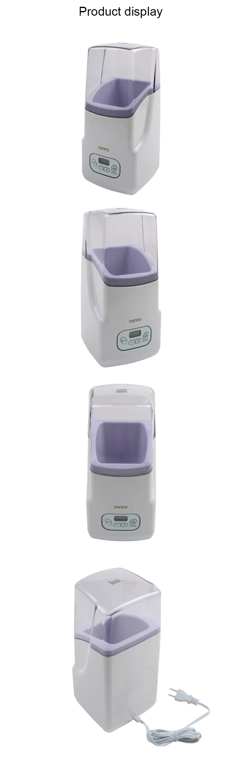 DMWD электрическая Йогуртница, многофункциональная полностью автоматическая ферментирующая машина Natto, мини японский йогурт Leben, ферментер 110 В 220 В