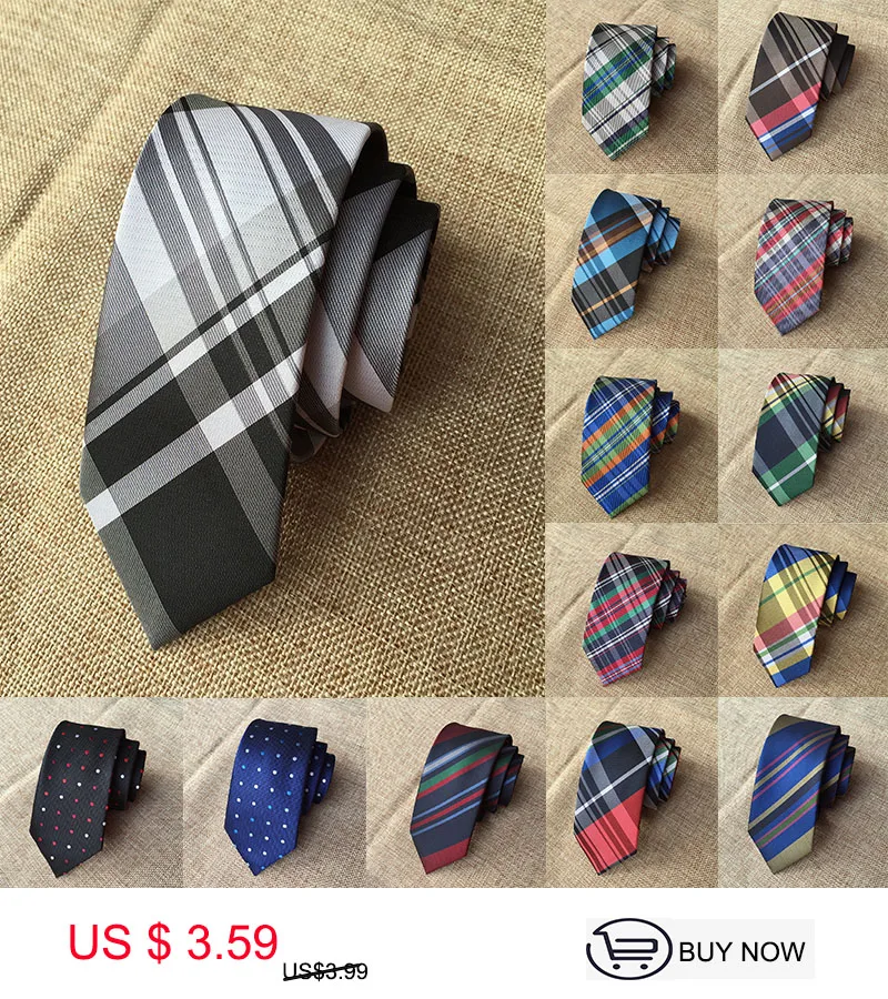 Высококачественный 1200 игла полиэстер галстук корейский Узкий Тонкий Повседневный 6 см деловой Свадебный галстук клетчатый галстук бизнес