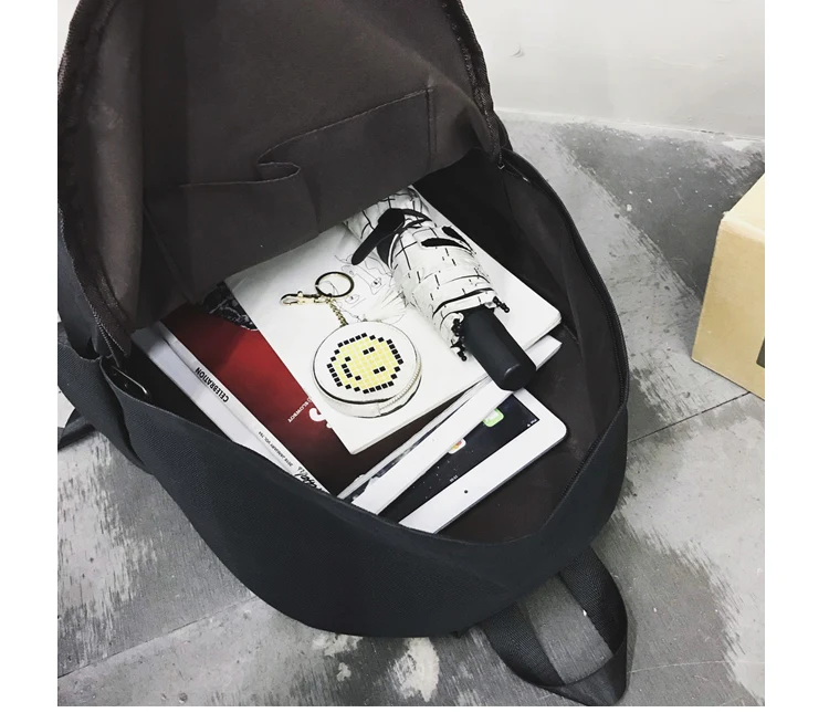 Menghuo Fashion Backpack Women Children Schoolbag Back Pack Leisure Korean Ladies Knapsack Travel Bags for School Teenage Girls (46)