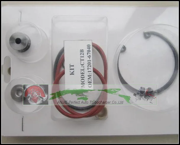 

Turbo Repair Kit rebuild CT12B 17201-67010 17201-67040 For TOYOTA LANDCRUISER HI-LUX 4 Runner 93- 1KZ-T KZN130 3.0L Turbocharger
