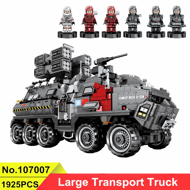 

1925pcs DIY Large Transport Truck CN171 Model Building Blocks The Wandering Earth Series Heavy Lorry Figure Bricks Toys for Kids