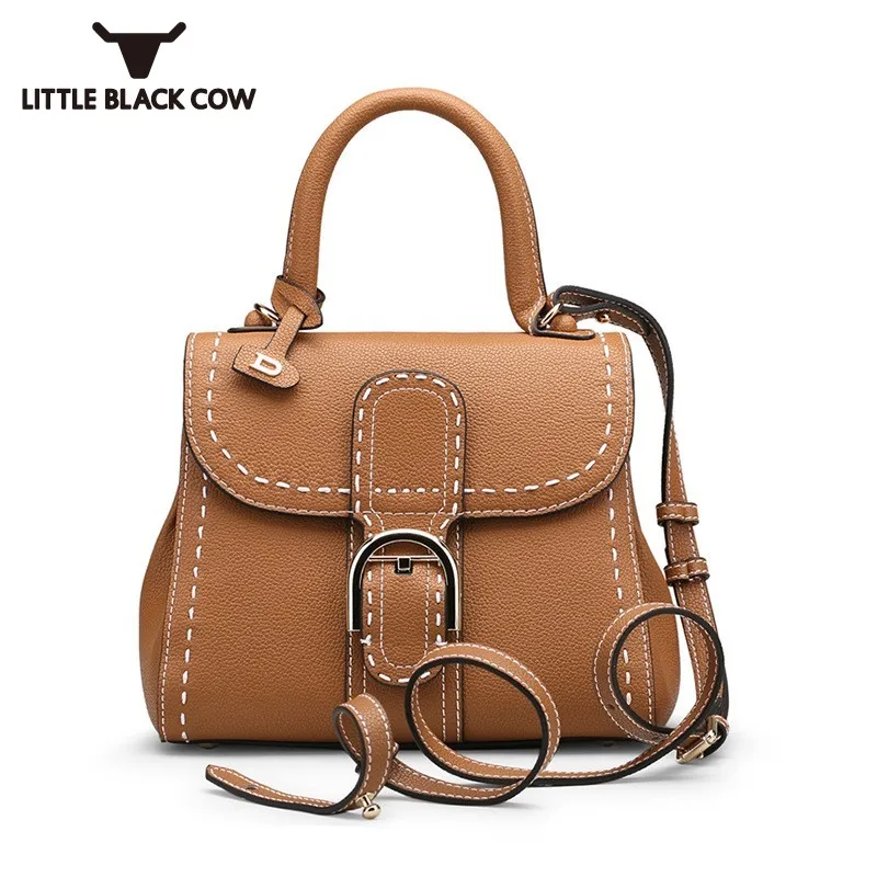 

High Street Women Hasp Casual OL Shoulder Bag New T Quality Leather Tote Satchel Women Handbag Female Shopper Crossbody Bags