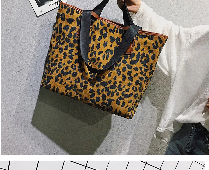luxury brand women leopard bag handbags female shoulder bag_19