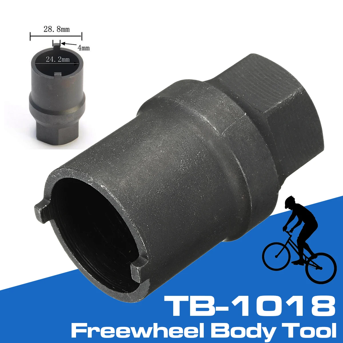 New BIKE TOOLS FREEWHEEL REMOVER SHIMANO HYPERGLIDE CASSETTE LOCKRING TOOL SB