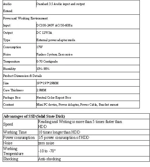 Kingdel безвентиляторный мини Industrail ПК, HTPC, NUC с INTL i5-4200u Процессор, 16 ГБ Оперативная память + 256 ГБ SSD, HDMI + VGA, 4 * USB3.0, Wi-Fi, win 10, металлический корпус