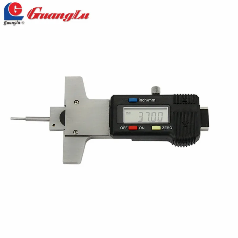 GUANGLU Depth Gauge Digital Caliper Tire Thread 0 30mm/0.01mm