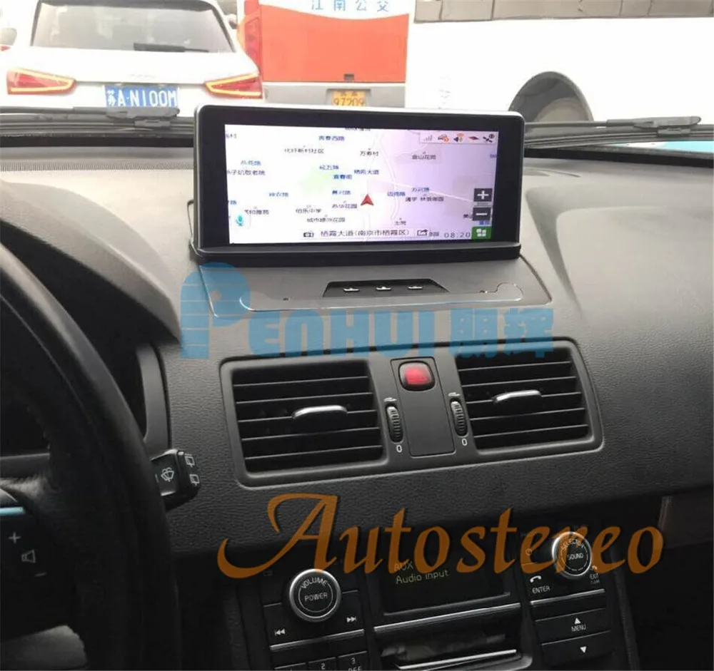 Android 7,1 Автомобильный gps навигатор для Volvo xc90 2007-2013 без DVD плеера стерео Satnav головное устройство Мультимедиа Радио магнитофон ips