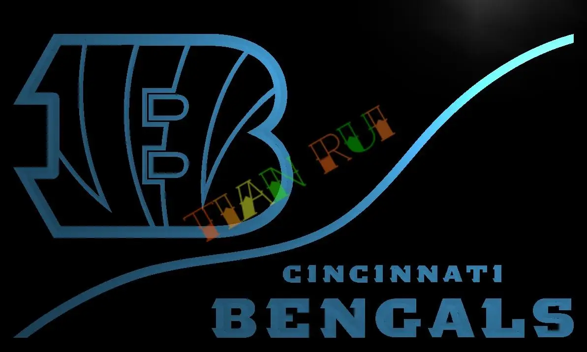 ld504 cincinnati bengals led neon light sign home decor craftschina mainland