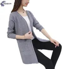 TNLNZHYN Women’s clothing sweater cardigan new fashion loose large size V-neck long sleeves casual ladies sweater coat TT366