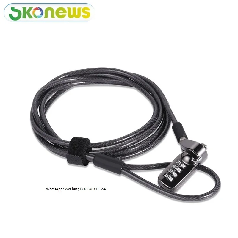 High_quality_convenient_keyless_lock_cipher_notebook_lock_with_chain_steel_cabl_with_password