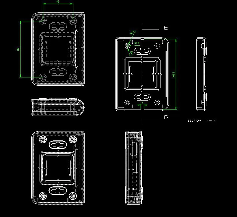 szomk plastic box enclosure electronics wifi router enclosure instrument box electronics junction box (15).jpg