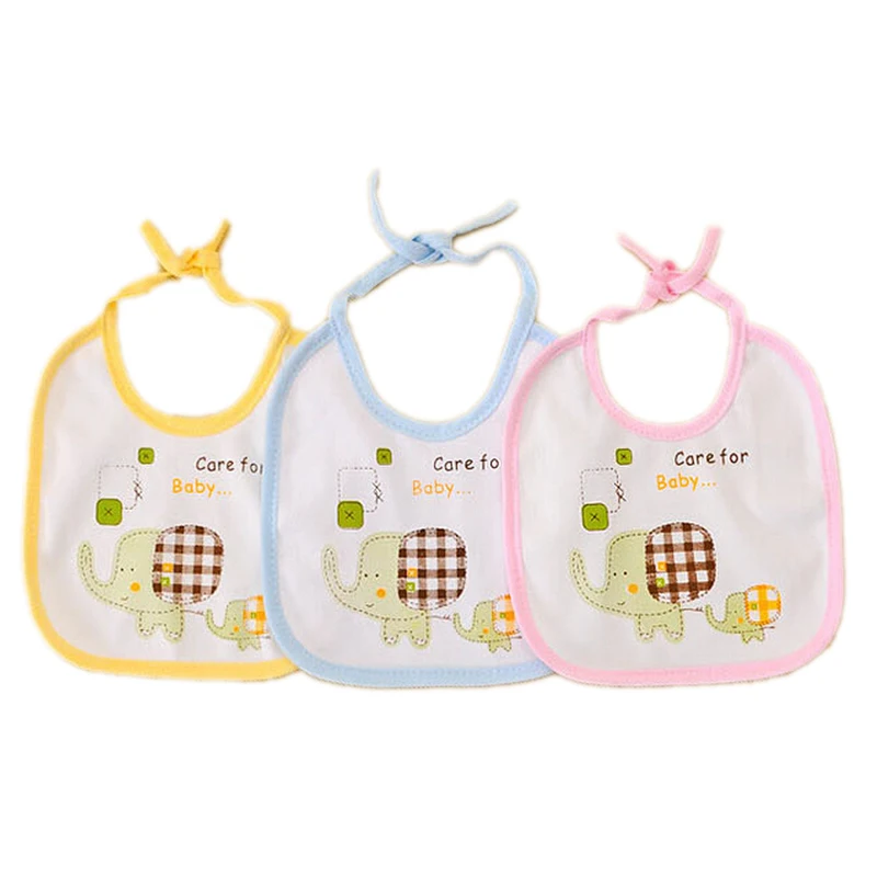 

New new Bib baby supplies eat Dou Bibs rice bag children eat Cotton waterproof slobber towel clothes
