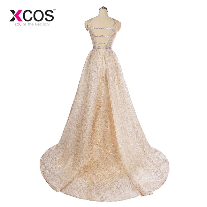 XCOS-2018-New-Arrive-Glitter-Sequins-Evening-Dress-vestidos-de-gala-Long-Champagne-Party-Gown-Deep (1)