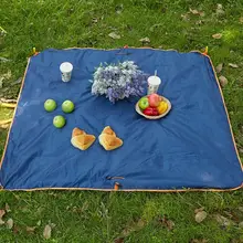 Наружная походная площадка Водонепроницаемая многофункциональная дорожная сумка Пляжная подстилка, одеяло для пикника# A30