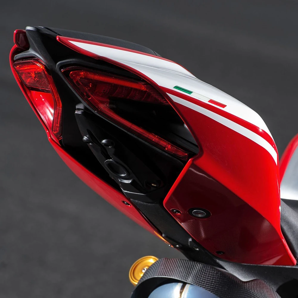 3D стикер с изображением Италии бак мотоцикла наклейки Италия Стикеры s Чехол для Aprilia Ducati Monster 959 1199 1299 и т. д