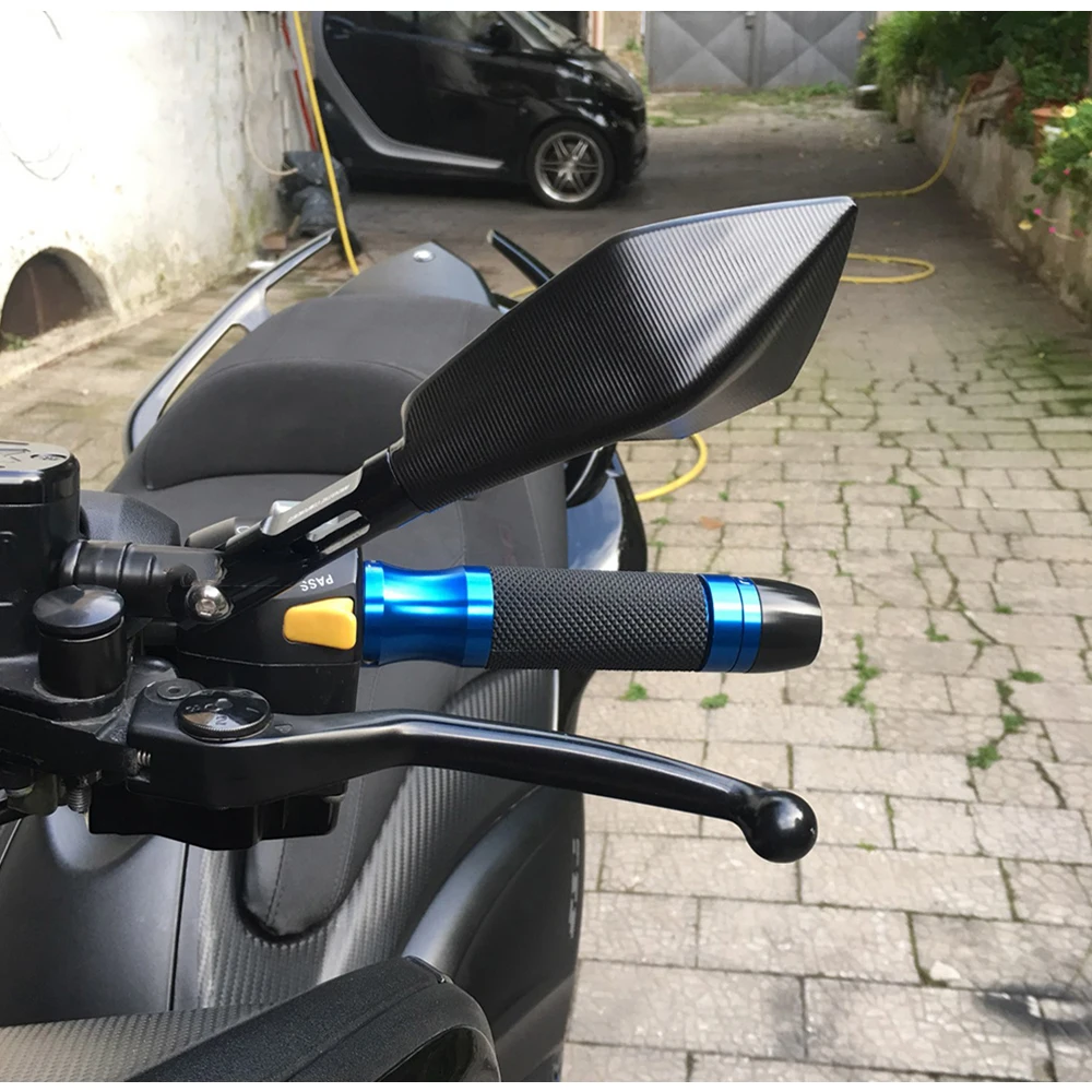 Зеркало мотоциклетное заднего вида для honda msx 125 Suzuki gsr 750 gsx s1000 triumph 8/10 мм|Боковые