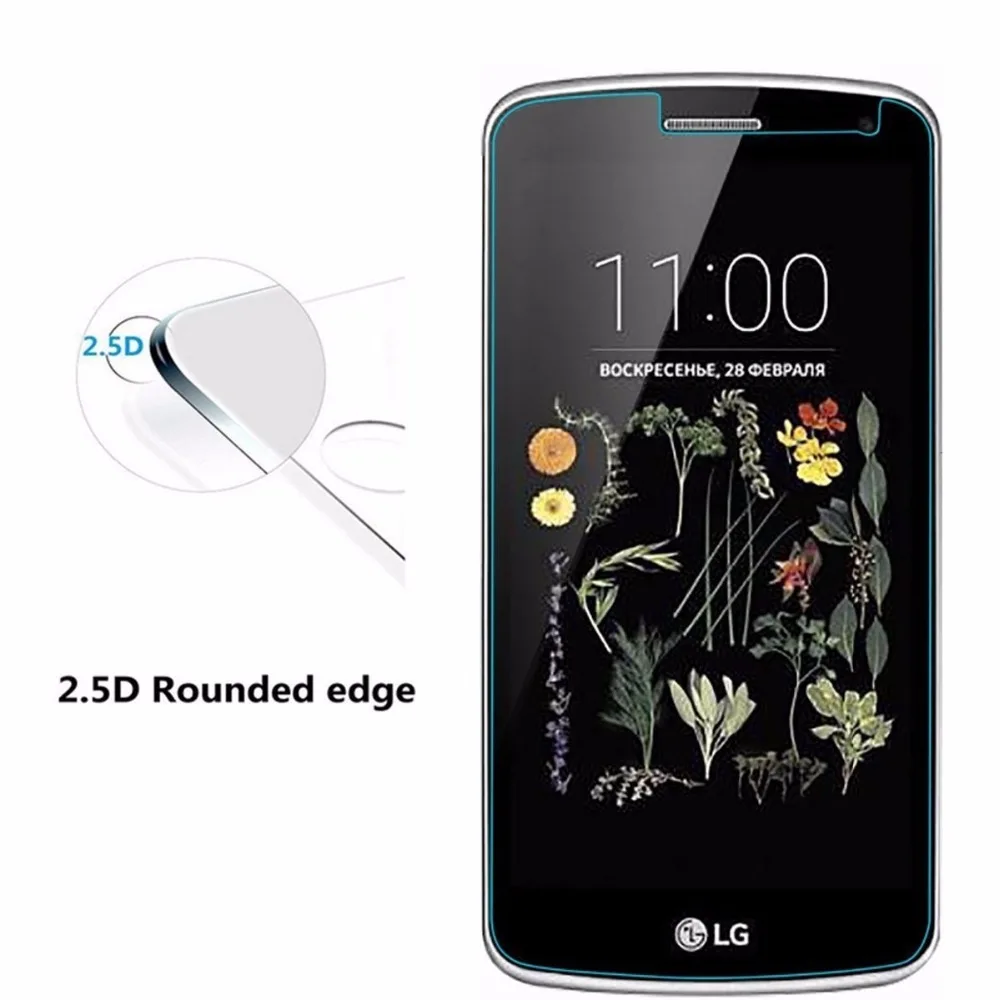 Ультратонкое закаленное стекло 2 шт./лот 9H для LG K5 Lte X220 X220DS защитная пленка экрана