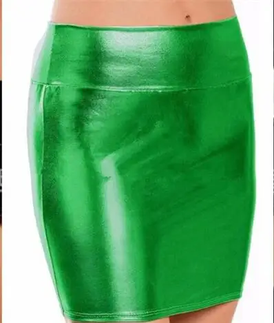 Мягкие из искусственной кожи юбки с высокой талией тонкие юбка-карандаш, подчеркивает бедра женские сексуальный облегающий обтягивающий